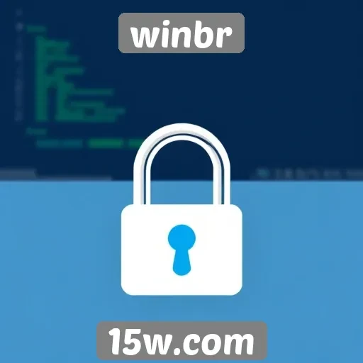 Recursos de segurança e privacidade no winbr